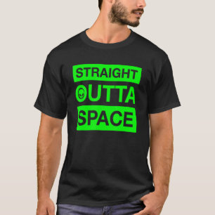 Camiseta Astrología del espacio alienígena de las salidas d