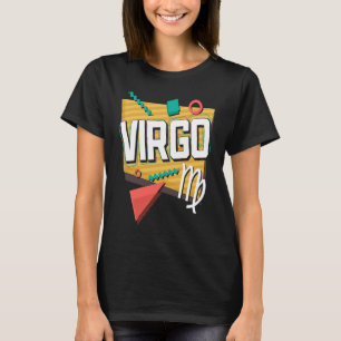 Camiseta Astrología del Rótulo Zodiaco Horoscopio Virgo 90