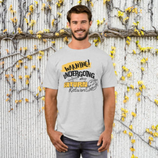 Camiseta Astrología divertida advertencia de retorno de sat