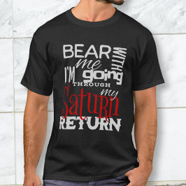 Camiseta Astrología divertida Saturn Return