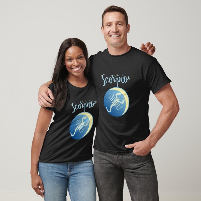 Camiseta Astrología Escorpión Símbolo zodiaco cumpleaños (Unisexo)