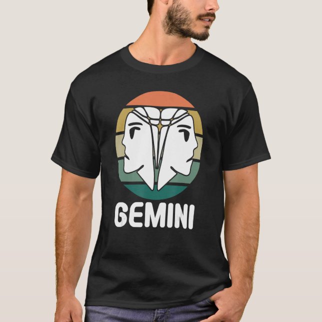 Camiseta Astrología Gemini (Anverso)