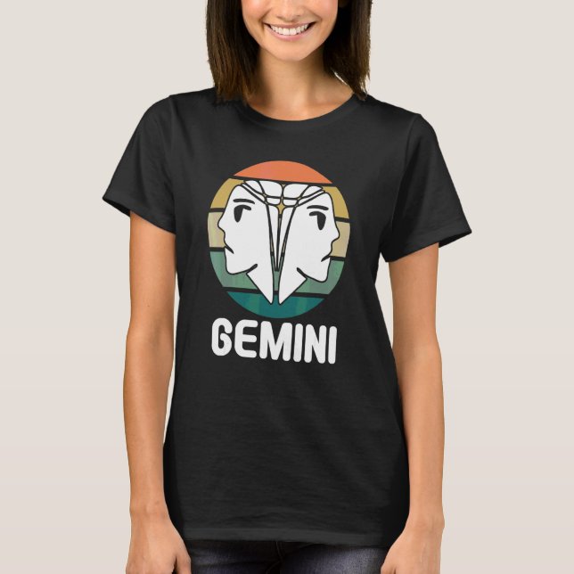 Camiseta Astrología     Géminis (Anverso)