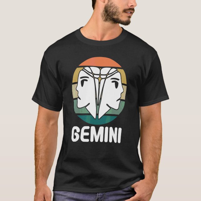 Camiseta Astrología     Géminis (Anverso)