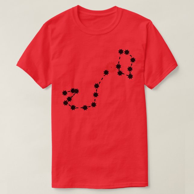 Camiseta Astrología Hindú Védica Hindú Nakshatra C (Diseño del anverso)