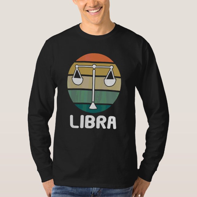 Camiseta Astrología     Libra (Anverso)