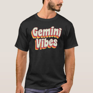 Camiseta Astrología Retro Puede O Junio Cumpleaños Rótulo Z