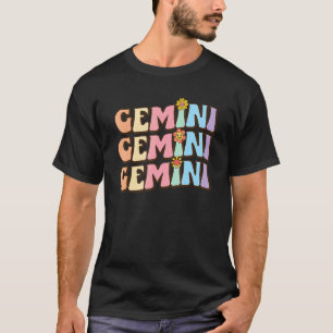 Camiseta Astrología Retro Puede O Junio Cumpleaños Rótulo Z