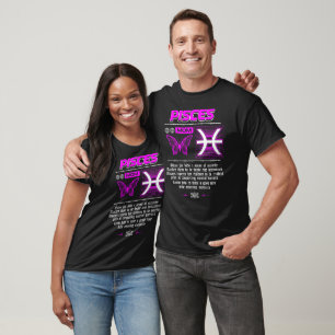 Camiseta Astrología/ Rótulo Zodiaco/Pisces