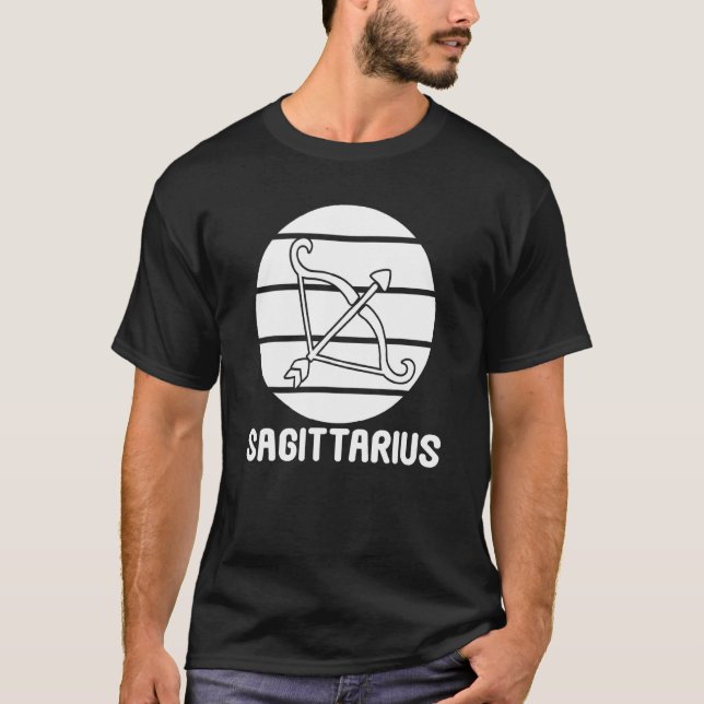 Camiseta Astrología Sagitario 1 (Anverso)