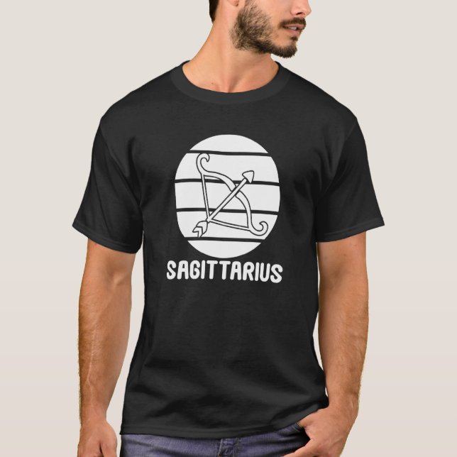 Camiseta Astrología   Sagitario  1 (Anverso)