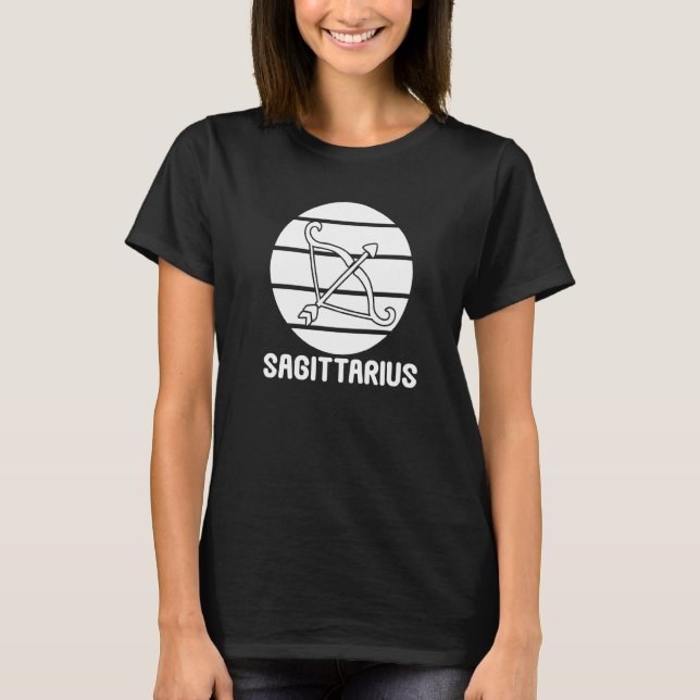 Camiseta Astrología   Sagitario  1 (Anverso)