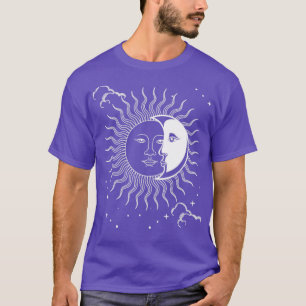 Camiseta Astrología solar Amante Celestial Cuerpo Luna Astr