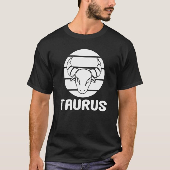 Camiseta Astrología     Tauro (Anverso)