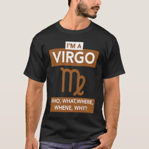 Camiseta Astrología Virgo Astrológica Mujeres de cumpleaños