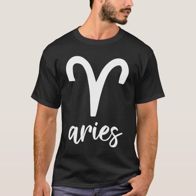 Camiseta Astrology Aries Zodiac (Anverso)