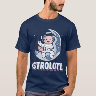 Camiseta Astrolotl Axolotl Astronauta