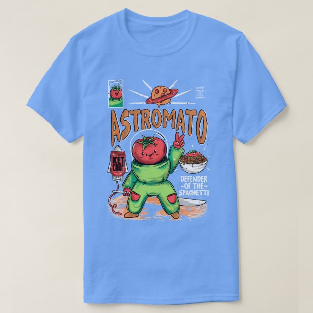 CAMISETA ASTROMATO (Diseño del anverso)