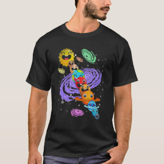 Camiseta Astrón de la ciencia astronómica de los planetas c