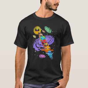 Camiseta Astrón de la ciencia astronómica de los planetas c