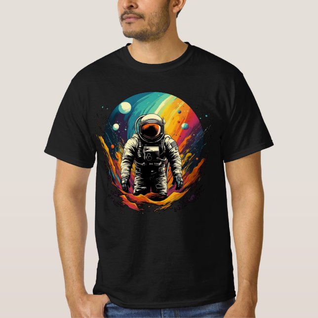 Camiseta Astronaut ArtColor 01 (Anverso)