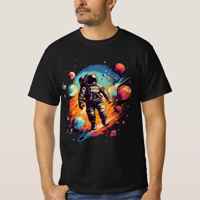 Camiseta Astronaut ArtColor 02 (Anverso)