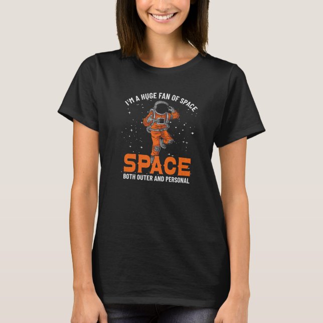 Camiseta Astronaut Astronomy Solar System Outer Space Kids  (Anverso)