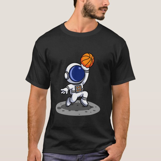 Camiseta Astronaut Basketball Adventure (Anverso)