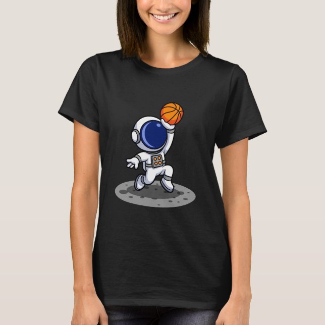 Camiseta Astronaut Basketball Adventure (Anverso)