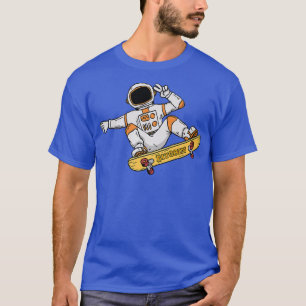 Camiseta Astronaut Bitcoin Skater Stock Market Trader Premi