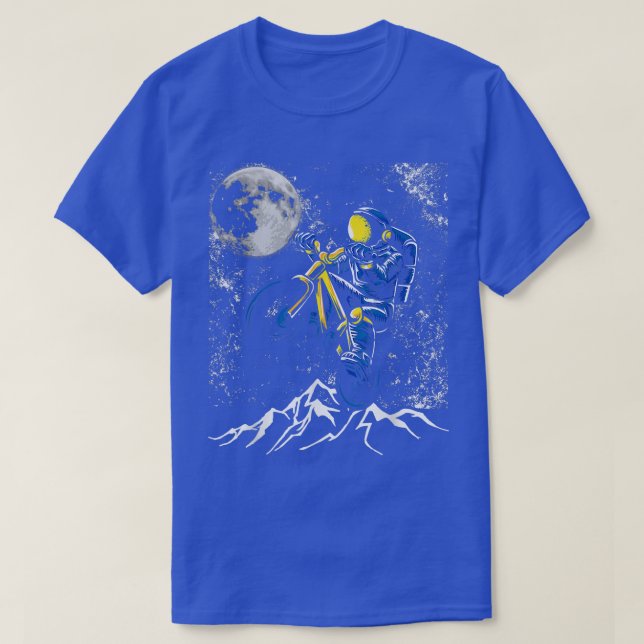 Camiseta Astronaut BMX Rider  Etreme Sports  Cycling BMX  (Diseño del anverso)