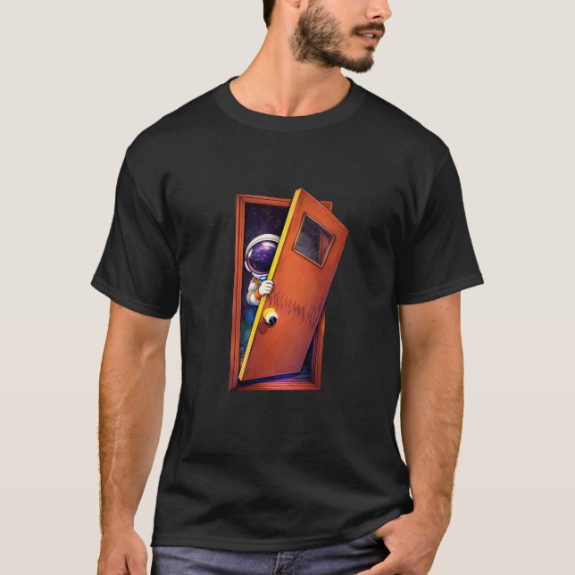 Camiseta Astronaut Doorway   (Anverso)