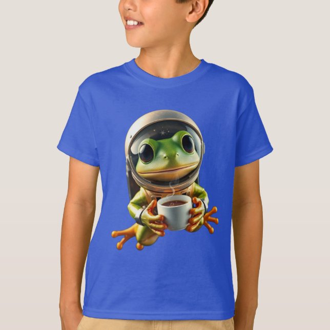 Camiseta Astronaut Frog (Anverso)