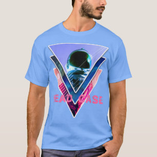 Camiseta Astronaut Headcase - Aesthetic Vaporwave Space Art