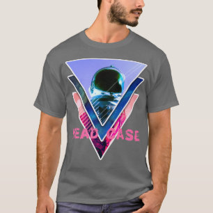 Camiseta Astronaut Headcase Aesthetic Vaporwave Space Art