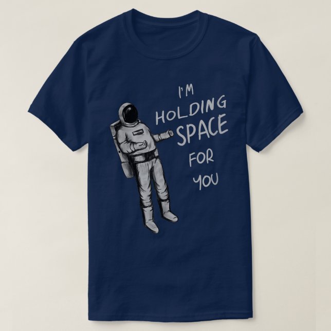 Camiseta Astronaut Holding Space T  (Diseño del anverso)