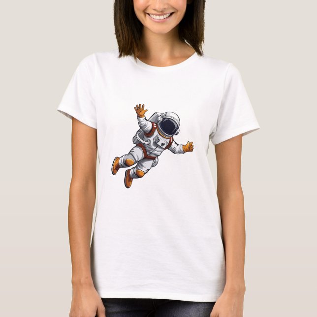 Camiseta Astronaut in space (Anverso)