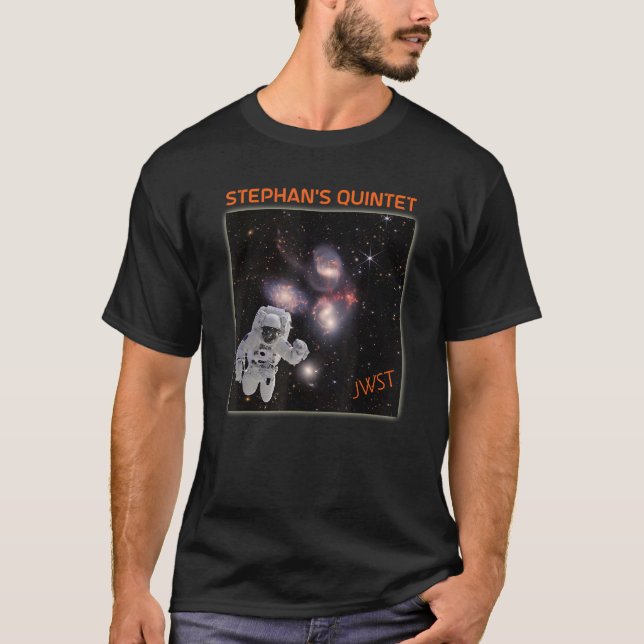 Camiseta Astronaut in Stephanu2019s Quintet Webb Space Tele (Anverso)