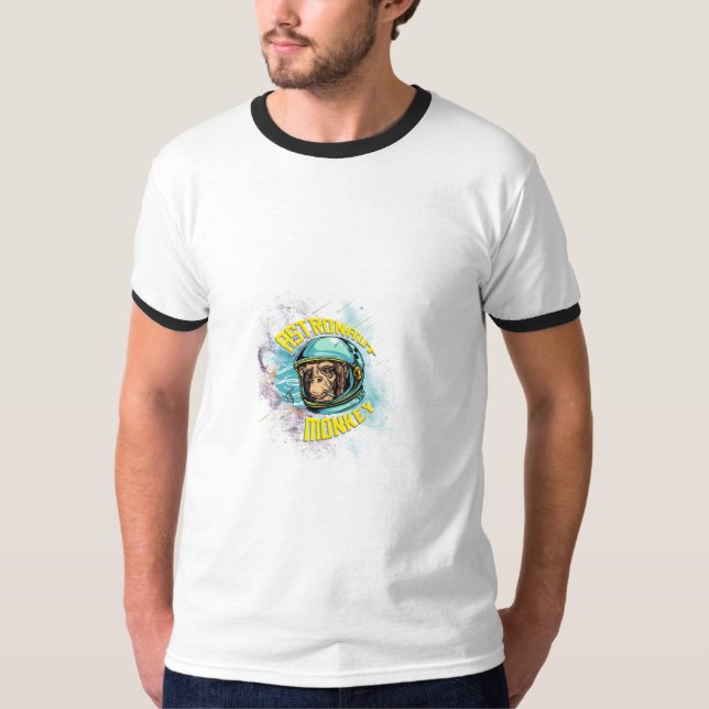 CAMISETA ASTRONAUT MONKEY (Anverso)