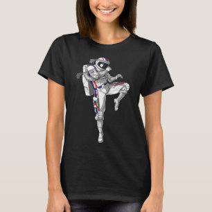 Camiseta Astronaut Muay Thai Boxeo Karate Kickboxing Marti
