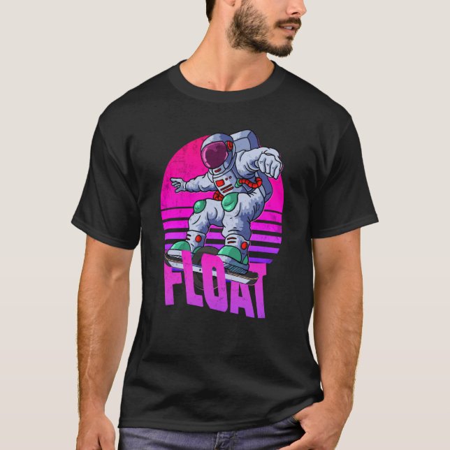 Camiseta astronaut Onewheel eskate Float owner onewheel   2 (Anverso)