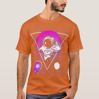 Camiseta Astronaut Outrun Synthwave 80s