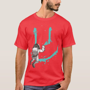 Camiseta Astronaut Painting the GalayAstral Cosmic Design F