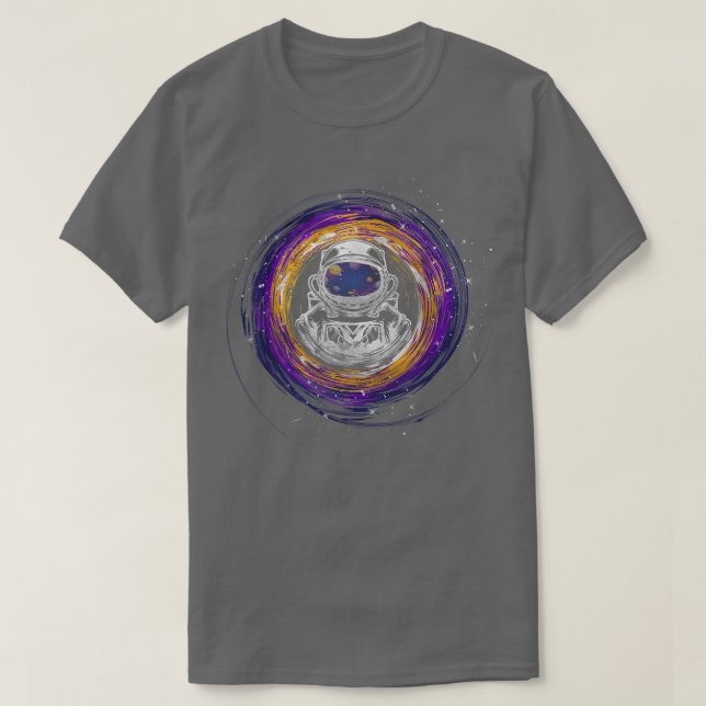 Camiseta Astronaut Planets Space T-Shirt (Diseño del anverso)