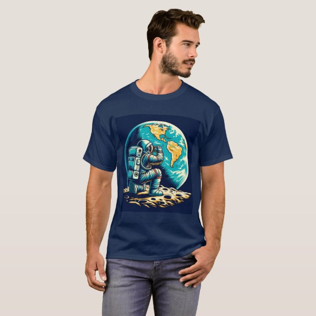 CAMISETA ASTRONAUT SHIRT (Anverso completo)