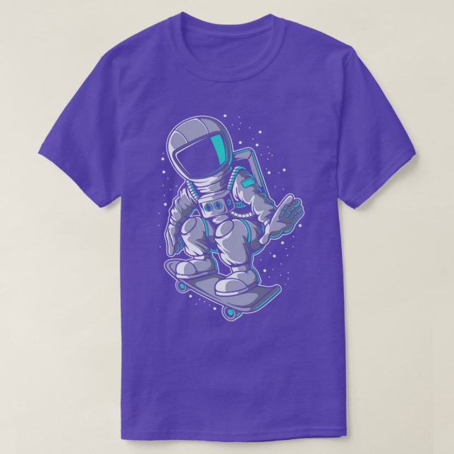 CAMISETA ASTRONAUT SKATER (Diseño del anverso)