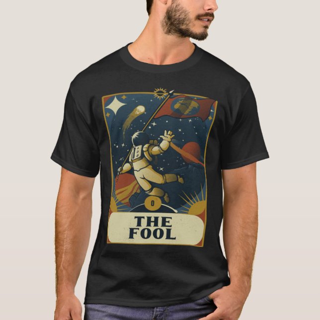 Camiseta Astronaut The Fool Astronomy Tarot Card Read Witch (Anverso)