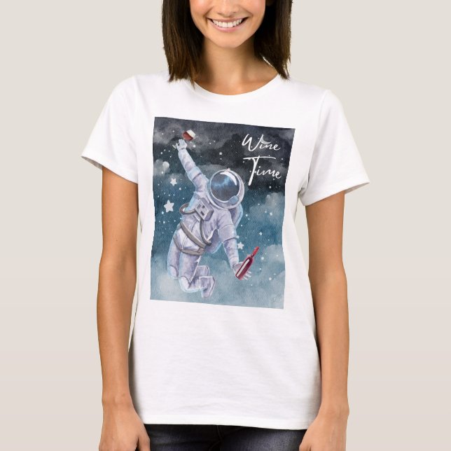 CAMISETA ASTRONAUT WINE (Anverso)