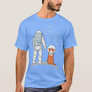 Camiseta Astronaut With Dog