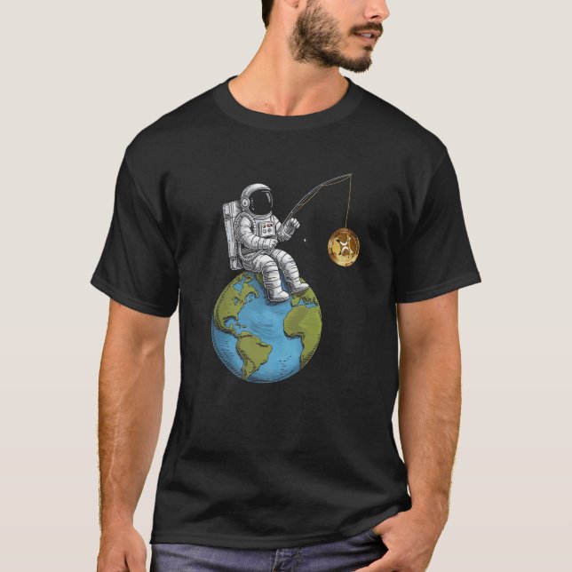 Camiseta Astronaut XRP Ripple Cripto Moneda Xrp Pre (Anverso)